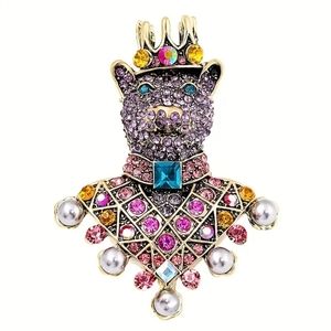 Royal Bear Brooch